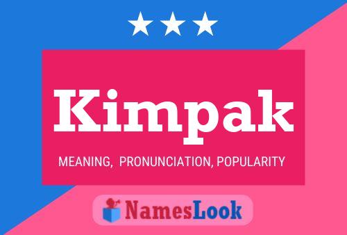 ملصق اسم Kimpak