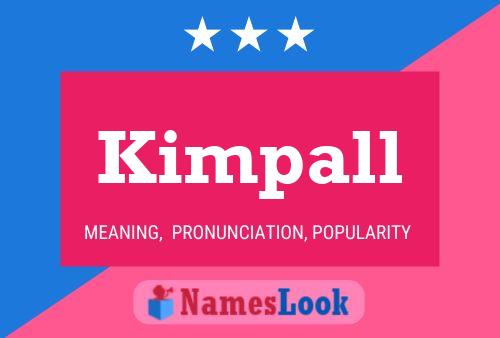 ملصق اسم Kimpall