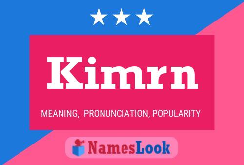 ملصق اسم Kimrn