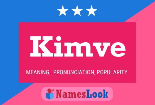 ملصق اسم Kimve