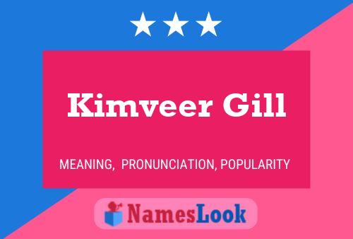 ملصق اسم Kimveer Gill