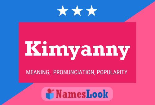 ملصق اسم Kimyanny