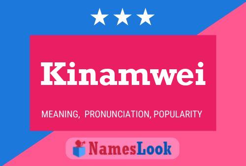 ملصق اسم Kinamwei