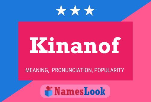 ملصق اسم Kinanof