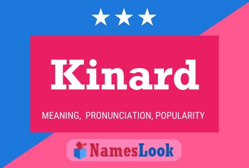 ملصق اسم Kinard