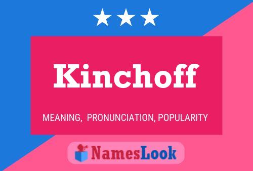 ملصق اسم Kinchoff