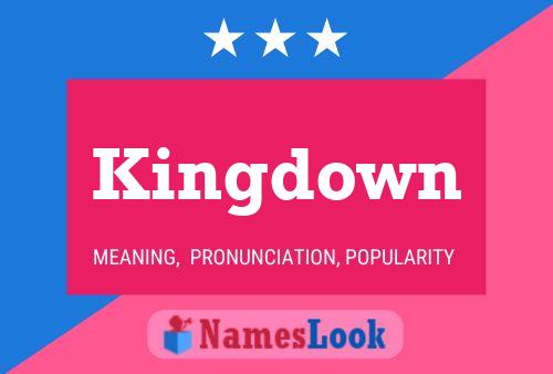 ملصق اسم Kingdown