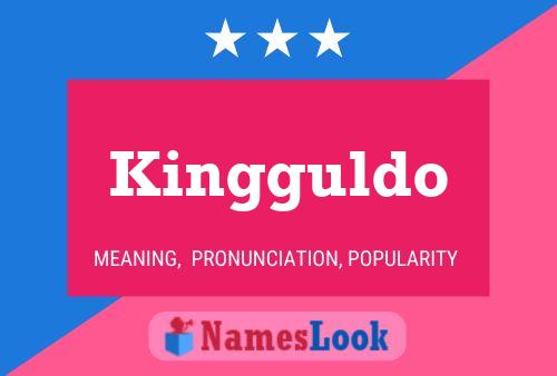 ملصق اسم Kingguldo