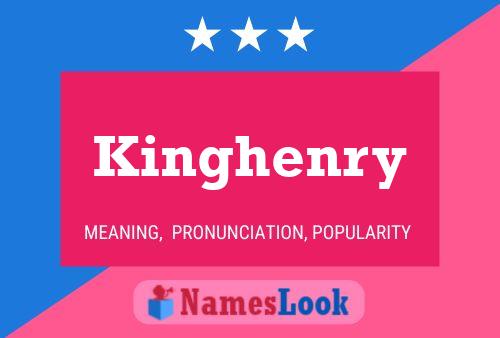 ملصق اسم Kinghenry