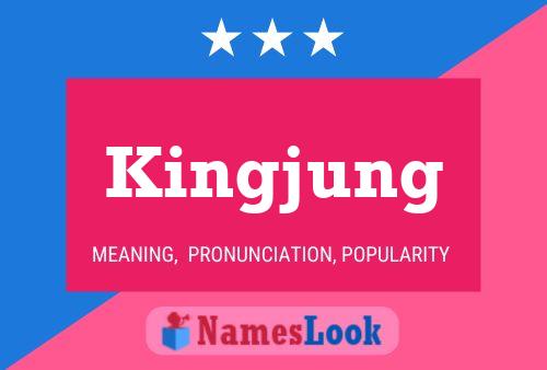 ملصق اسم Kingjung