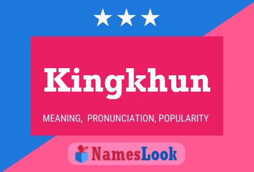 ملصق اسم Kingkhun