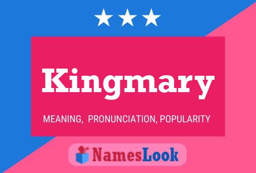 ملصق اسم Kingmary