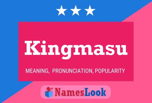 ملصق اسم Kingmasu