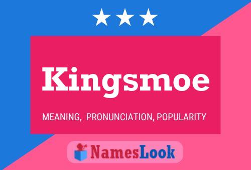 ملصق اسم Kingsmoe