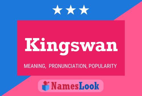 ملصق اسم Kingswan