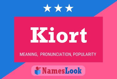 ملصق اسم Kiort