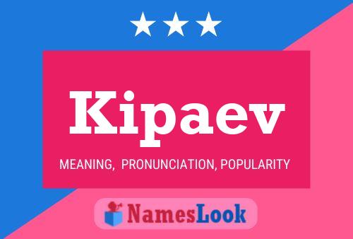 ملصق اسم Kipaev