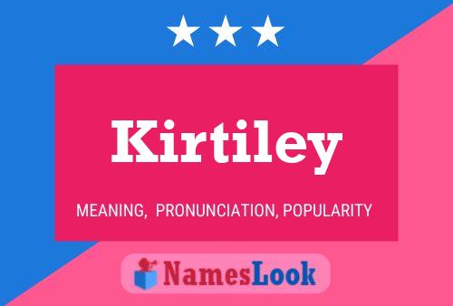 ملصق اسم Kirtiley