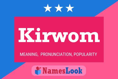 ملصق اسم Kirwom