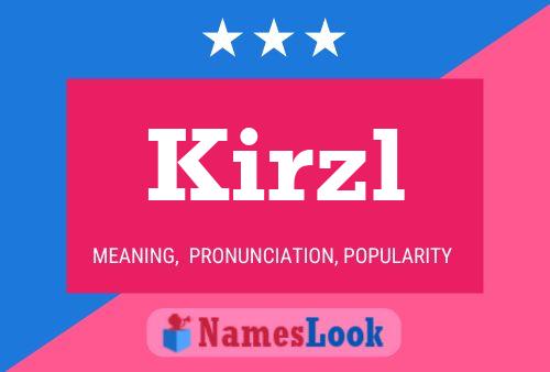 ملصق اسم Kirzl