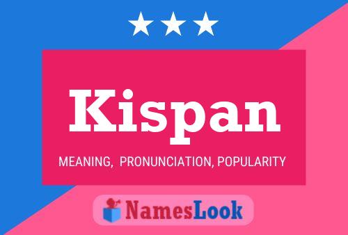 ملصق اسم Kispan