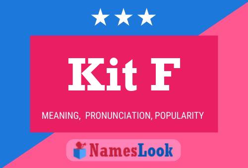 ملصق اسم Kit F