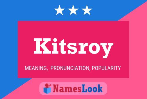 ملصق اسم Kitsroy