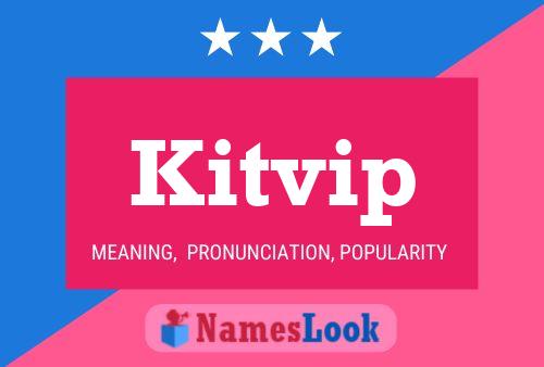 ملصق اسم Kitvip