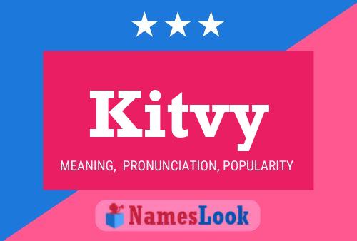 ملصق اسم Kitvy