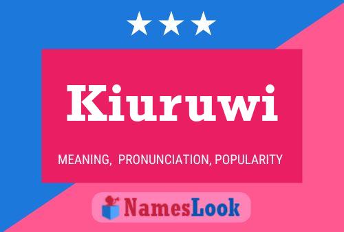 ملصق اسم Kiuruwi