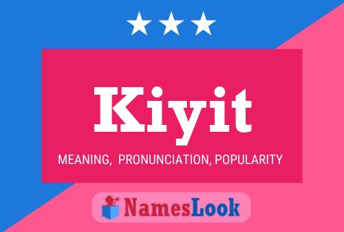 ملصق اسم Kiyit