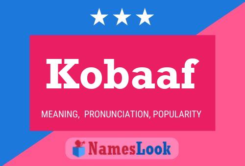 ملصق اسم Kobaaf