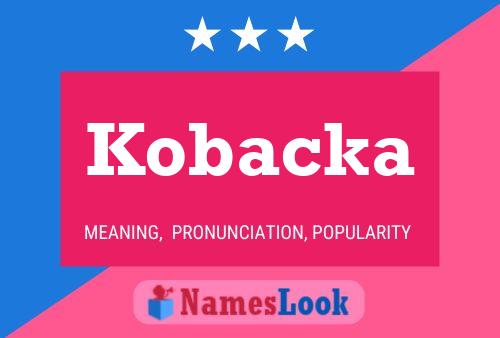 ملصق اسم Kobacka