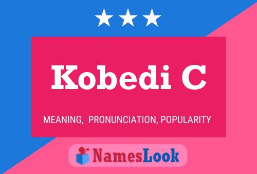 ملصق اسم Kobedi C