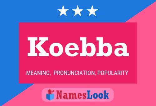 ملصق اسم Koebba