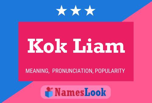 ملصق اسم Kok Liam