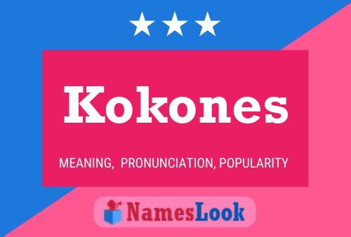 ملصق اسم Kokones