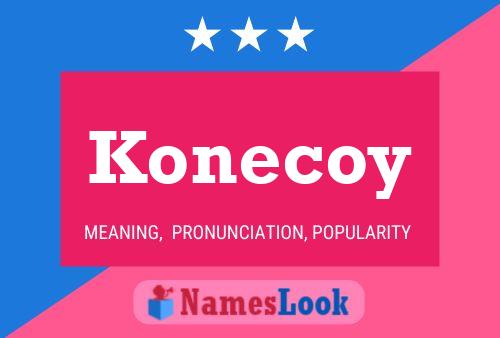 ملصق اسم Konecoy