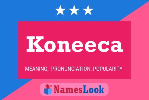 ملصق اسم Koneeca