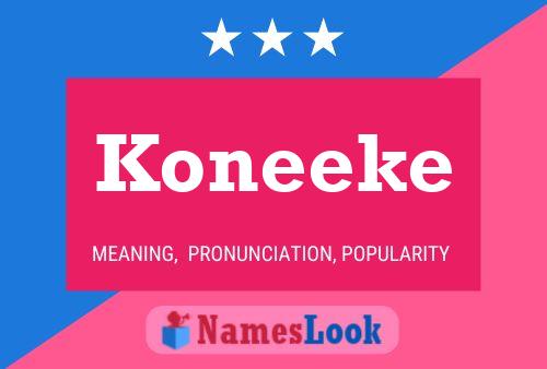 ملصق اسم Koneeke