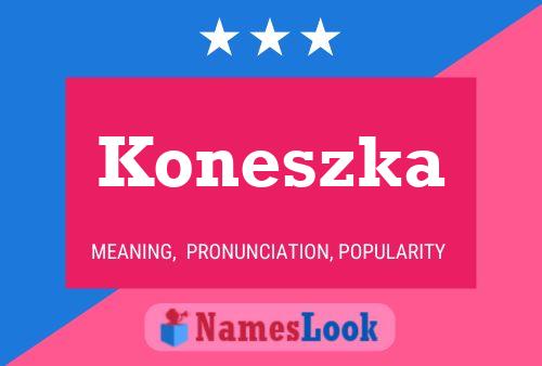 ملصق اسم Koneszka