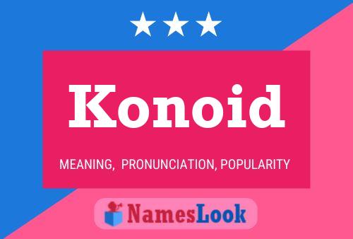 ملصق اسم Konoid