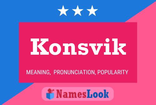 ملصق اسم Konsvik