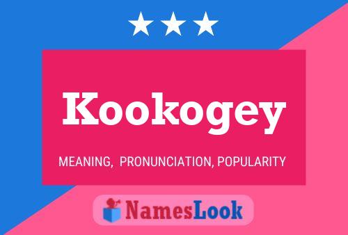 ملصق اسم Kookogey