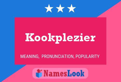 ملصق اسم Kookplezier