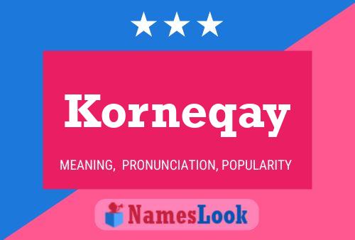 ملصق اسم Korneqay