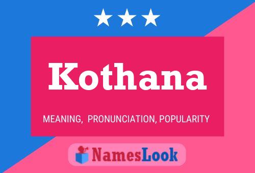 ملصق اسم Kothana