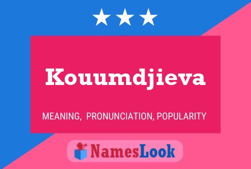 ملصق اسم Kouumdjieva