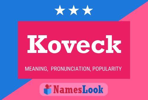 ملصق اسم Koveck