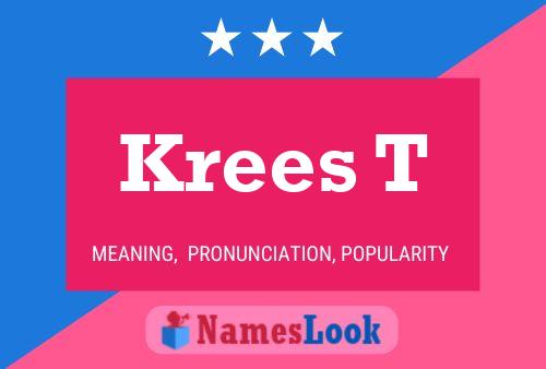 ملصق اسم Krees T